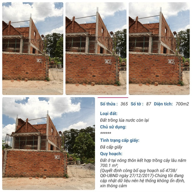 Thửa 365 cũng đang hình thành biệt phủ (Ảnh: HD)