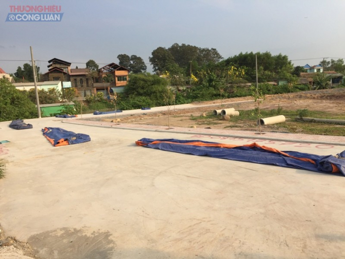 Tình trạng phân lô bán nền trái pháp luật diễn ra nhiều năm nay tại phường Phước Tân, TP.Biên Hòa, Đồng Nai (Ảnh: N.D)