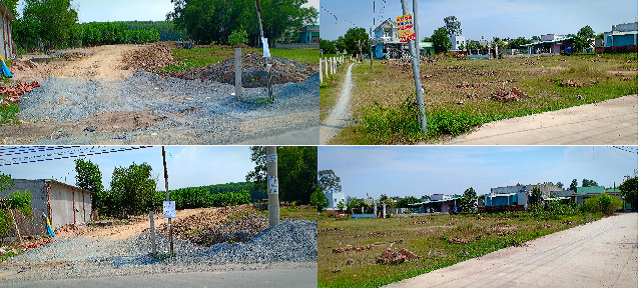 Việc mua bán đất ở đây khá dễ dàng, hàng chục hecta đất trồng cây lâu năm, đất nông nghiệp, đất rừng sản xuất, thậm chí cả đất quy hoạch dự trữ xây dựng đang tiến hành san lấp, phân lô.