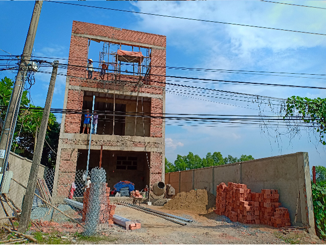 Công trình xây dựng không phép tại ấp 6, Thạnh Phú