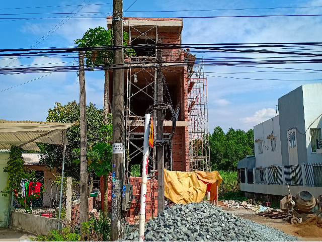 Công trình tại ấp 6 hương lộ 6 xã Thạnh Phú