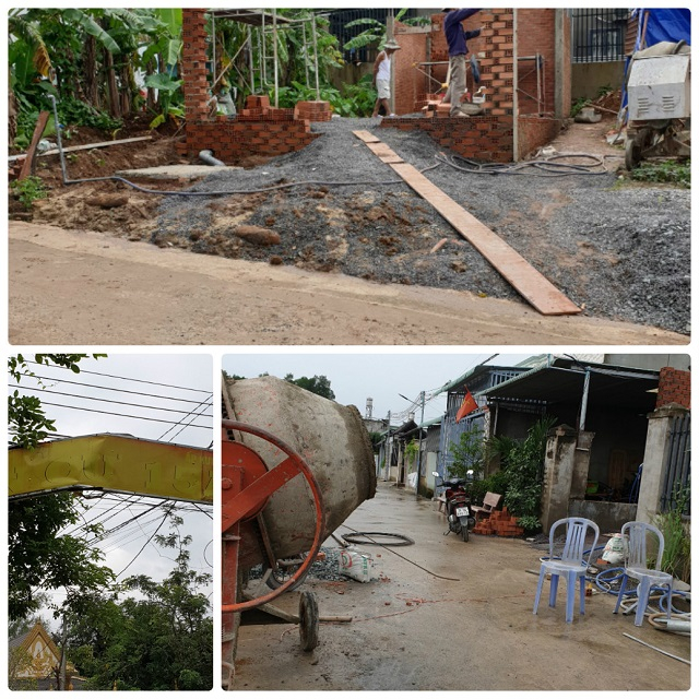 Nhiều lô nền trên đất nông nghiệp ở Hương Phước (Ảnh: HD)