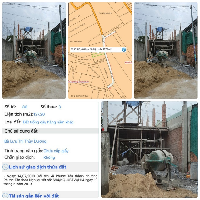 Tình trạng vi phạm pháp luật, vi phạm trật tự xây dựng, xây nhà sai phép, không phép diễn ra rầm rộ công khai nhưng tuyệt nhiên không thấy bóng dáng cơ quan chức năng nào sử lý (Ảnh: HD)