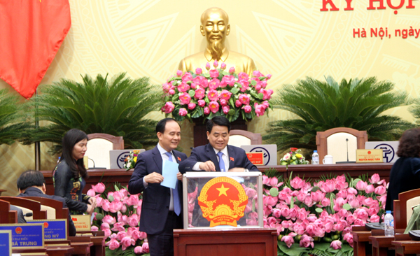 Ông Nguyễn Đức Chung tái đắc cử Chủ tịch UBND TP Hà Nội nhiệm kỳ 2016-2021