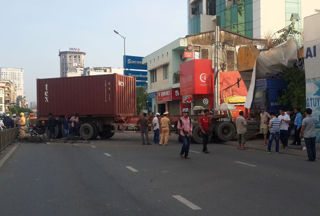 Hiện trường vụ tai nạn