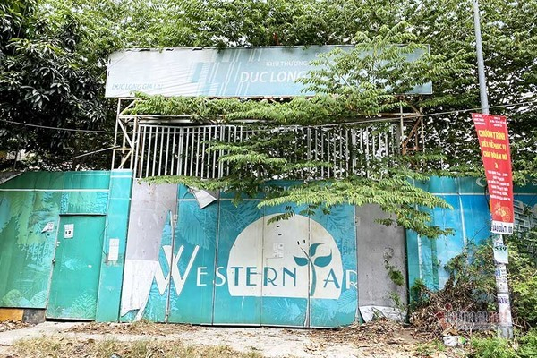Dự án Western Park của Đức Long Gia Lai Land ở quận Bình Tân, TP.HCM không có dấu hiệu triển khai.