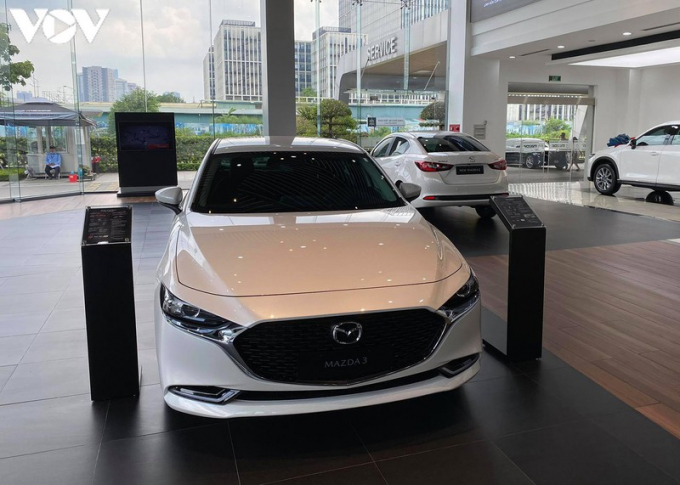 Các mẫu xe Mazda3 được giảm giá tính phí trước bạ từ 40 triệu đến 69,4 triệu đồng.
