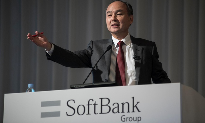 SoftBank anh 1Tỷ phú đầu tư Masayoshi Son. Ảnh: Getty.