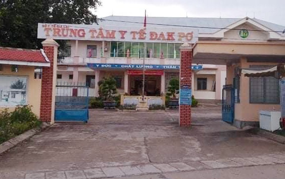 Trung tâm Y tế huyện Đắk Pơ, nơi bác sĩ Thành công tác. Ảnh: T.H.