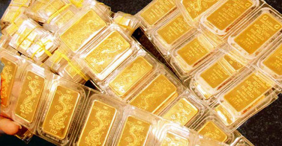 Giá vàng sẽ khó bứt phá vì đồng USD tăng. Ảnh minh họa - VOV.