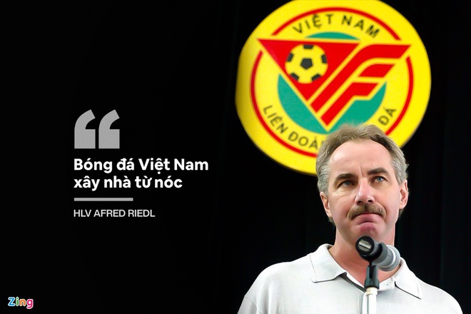 Ông Riedl nhanh chóng nhìn ra vấn đề của bóng đá Việt Nam và sớm có cảnh báo. Đồ họa: Minh Phúc.
