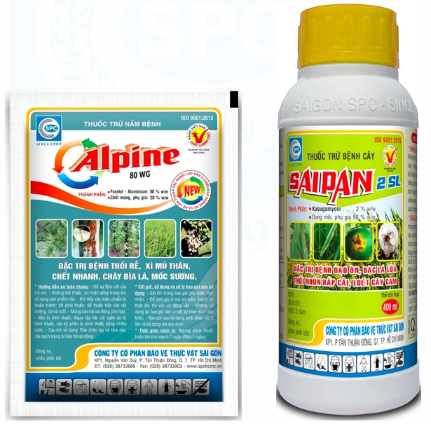 Khi ớt bị bệnh héo xanh, cần phun và tưới phòng ngừa bằng các thuốc lưu dẫn và nội hấp: Alpine 80WG, hoặc Saipan 2SL. Ảnh: Minh Tuyên.