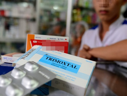 Thu hoi thuoc trimoxtal anh 1Thuốc kháng sinh trimoxtal. Ảnh: Raffleshospital.