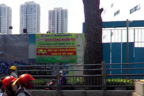 Khu đất đang được rao bán dự án đất nền nhà phố trên đường Ba Tháng Hai, Q.10.