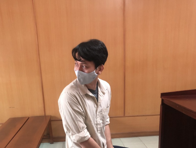 Bị cáo Nguyễn Minh Thắng tại tòa. Ảnh: H.Y