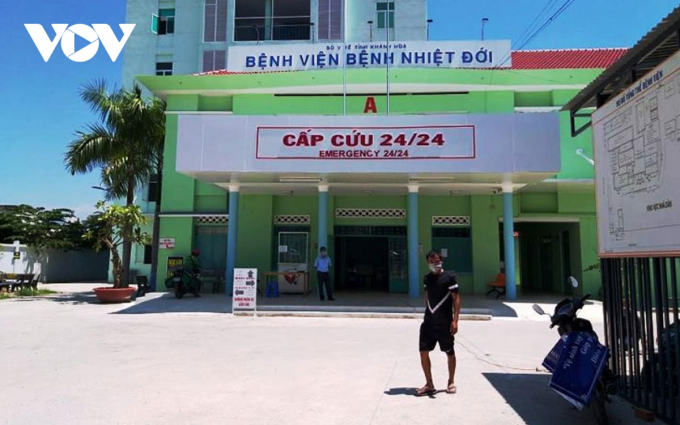 Bệnh viện Bệnh Nhiệt đới tỉnh Khánh Hòa đang điều trị các trường hợp mắc sốt xuất huyết
