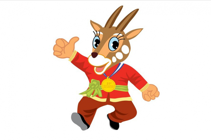 Sao la nhiều khả năng được lựa chọn là biểu tượng vui của SEA Games 31. Ảnh: Tổng cục TDTT