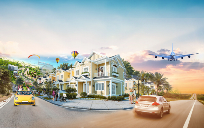 Mẫu second home tại NovaWorld Phan Thiet, Phan Thiết, Bình Thuận.