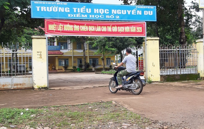 Trường Tiểu học Nguyễn Du, nơi xảy ra sự việc. Ảnh: M.Q.