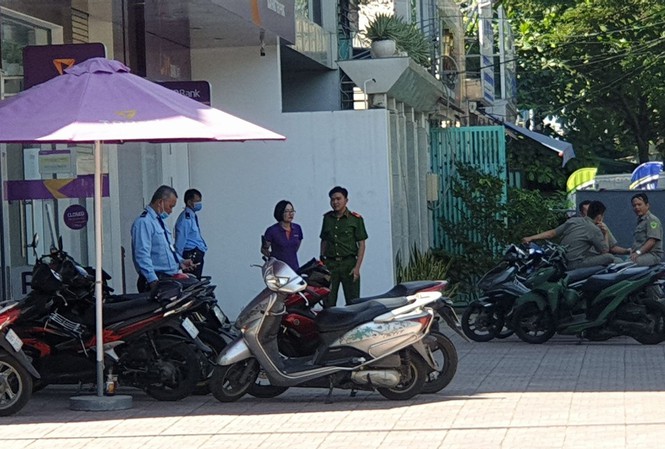 Ngân hàng xảy ra vụ việc.