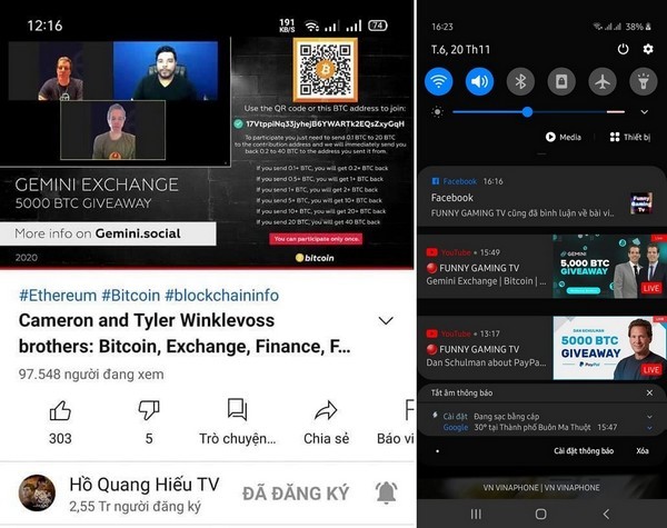 Thủ đoạn này cũng gần giống với những vụ lừa đảo trên Twitter hồi tháng 7/2020