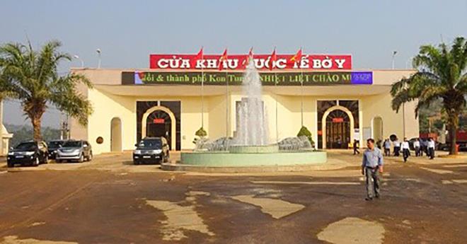 Nơi kiểm soát tình hình COVID-19 tại cửa khẩu ở Kon Tum
