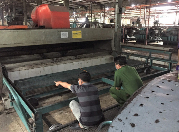 Hiện trường nơi anh Luân bị tai nạn. Ảnh: ĐT