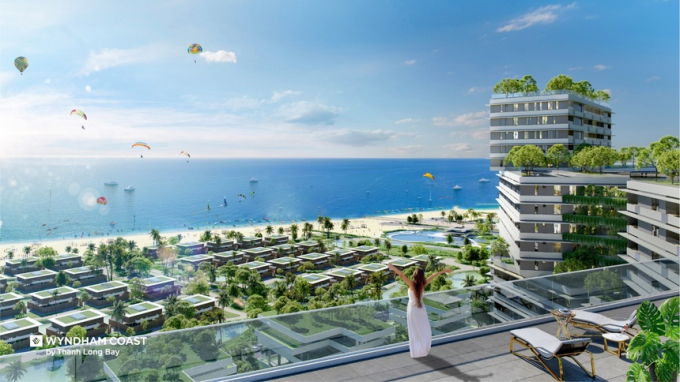 Tổ hợp đô thị nghỉ dưỡng và thể thao biển Thanh Long Bay ra mắt Wyndham Coast - một trong những khu căn hộ duy nhất dọc bờ biển Phan Thiết.