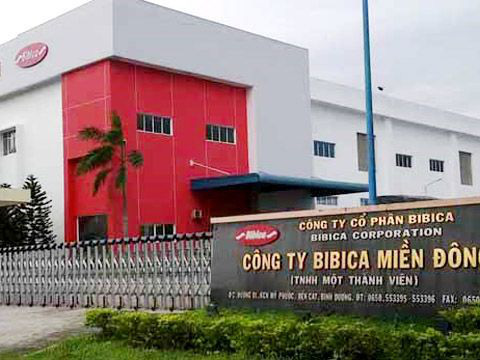 Nhà máy của Bibica tại Bình Dương