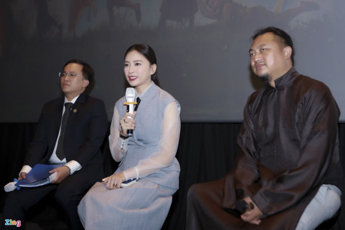 Ngô Thanh Vân chia sẻ về hành trình làm phim Trạng Tí. Ảnh: Phương Lâm.