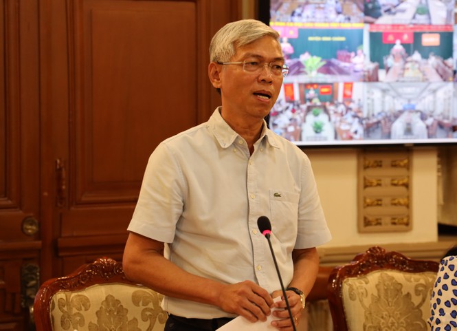 Phó Chủ tịch UBND TPHCM Võ Văn Hoan. Ảnh TTBC