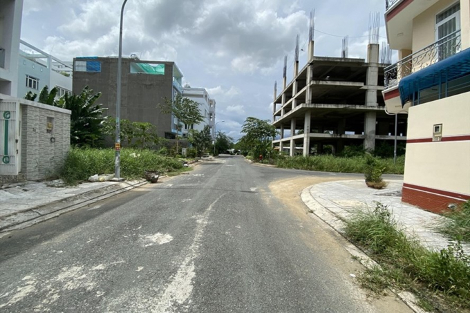 Dự án Khu dân cư Trương Đình Hội quận 8, TPHCM dính nhiều sai phạm trong hoạt động huy động vốn. Ảnh: Quang Duy