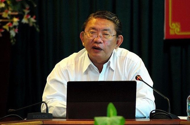 Ông Phạm Quang Sáng khi đương chức.
