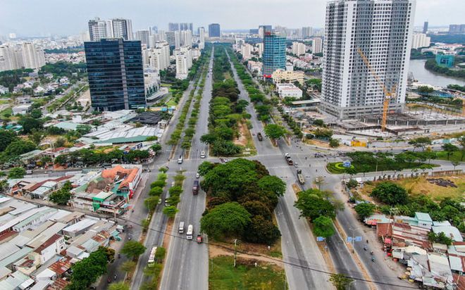 Thu hồi, đấu giá đất hai bên đường mới sẽ giúp TP.HCM thu về khoản tiền lớn đầu tư hạ tầngẢNH: ĐÌNH SƠN