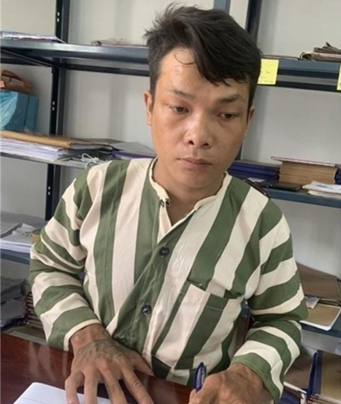 Bị can Đào Văn Bé thời điểm bị khởi tố, bắt giam