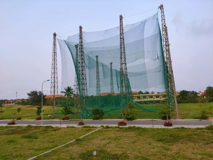 Bên trong sân tập golf của khu nghỉ dưỡng Sun Spa Resort Quảng Bình thuộc Tập đoàn Trường Thịnh
