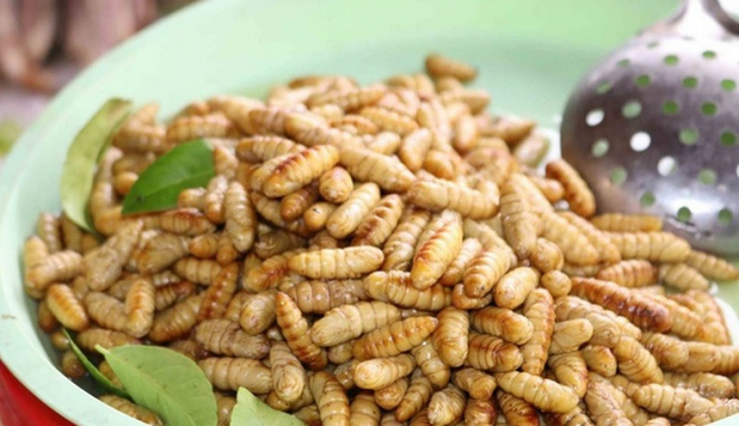Thực phẩm làm từ côn trùng đang ngày càng được sử dụng rộng rãi ở nhiều quốc gia. Ảnh: TL.