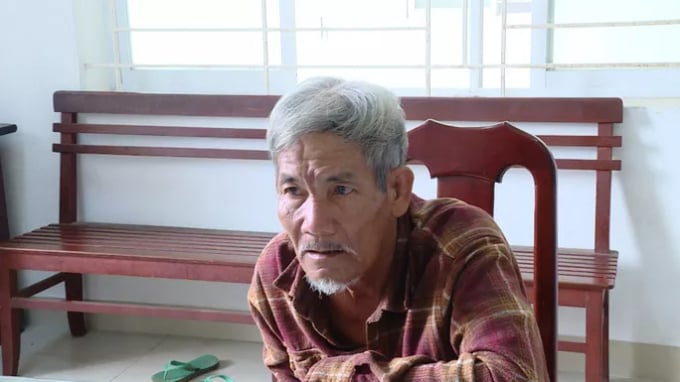 Nguyễn Văn Kỳ khi bị bắt giữ (Ảnh: Công an tỉnh Bà Rịa-Vũng Tàu)