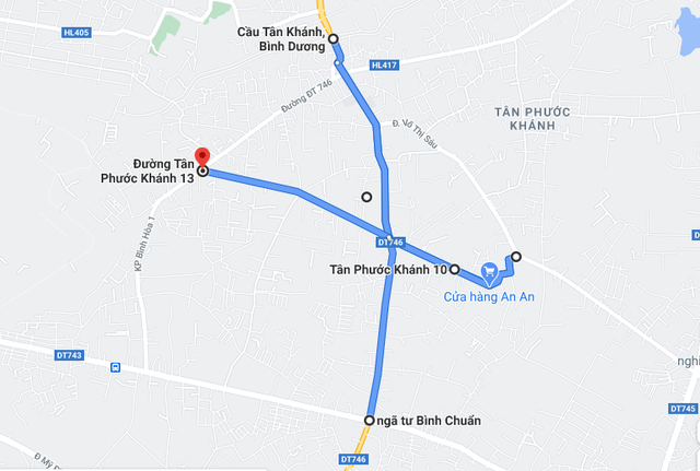 Nâng cấp, mở rộng lộ giới loạt tuyến đường ĐT746, Tân Phước Khánh 10, 13...