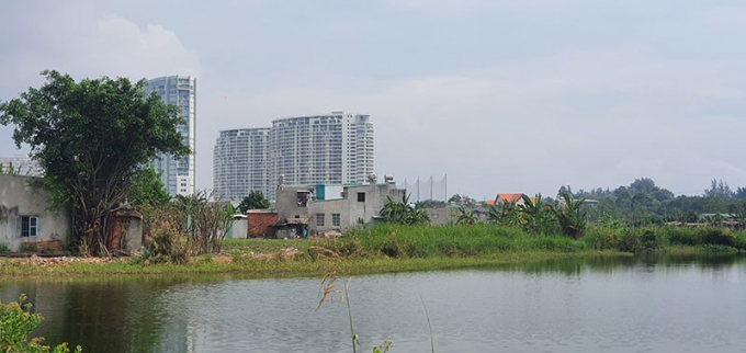 Một góc khu vực Bàu Trũng, phường Nguyễn An Ninhđang được điều chỉnh lại quy hoạch. Ảnh: TK