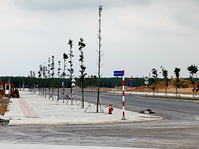 Khu tái định cư Lộc An – Bình Sơn đang hoàn thiện để bàn giao cho người dân.