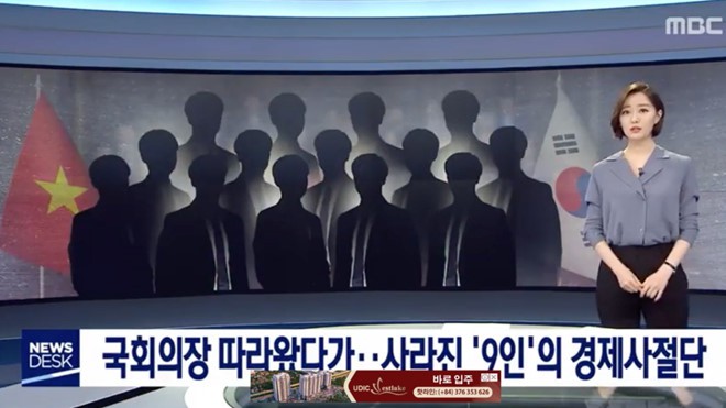 Báo chí nước ngoài đưa tin về vụ việc 9 người bỏ trốn ở lại Hàn Quốc