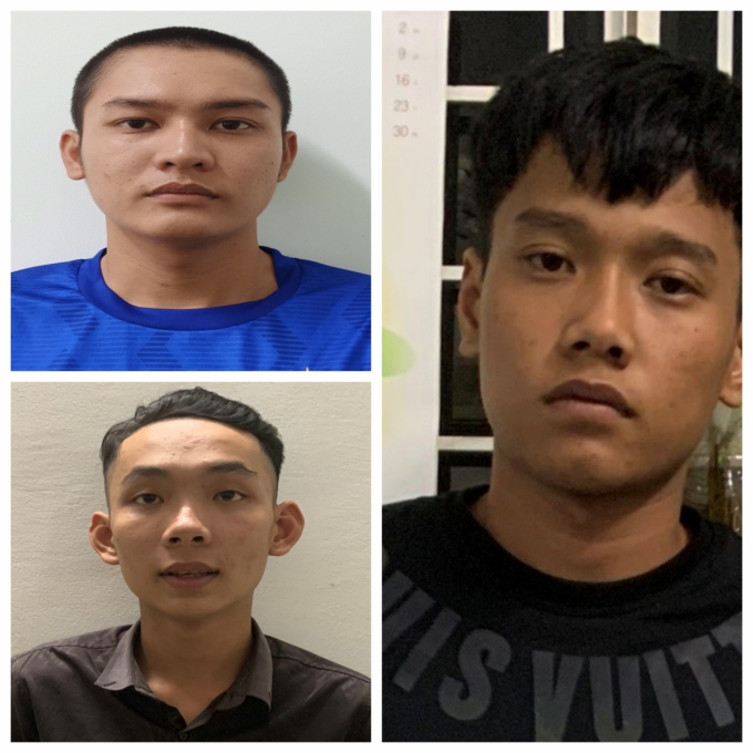 Các đối tượng trong vụ án.