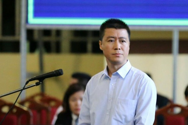 Phan Sào Nam tại một phiên tòa do TAND tỉnh Phú Thọ tổ chức năm 2018.
