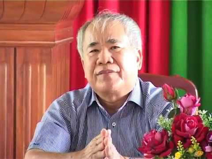 Ông Đào Công Thiên khi còn giữ chức phó chủ tịch UBND tỉnh Khánh Hòa. Ảnh: CTV
