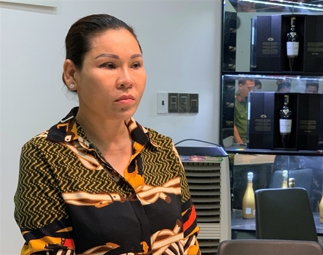 Bị can Lâm Thị Thu Trà.