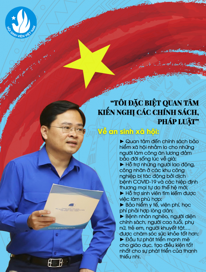 Anh Nguyễn Anh Tuấn nói về chương trình hành động của mình khi tham gia ứng cử Đại biểu Quốc hội khóa 15. ẢNH: DƯƠNG TRIỀU