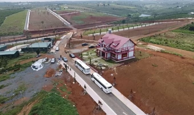 Quả đồi 36ha bị xẻ thành 1.000 nền đất để bán thực chất thuộc quyền sở hữu của 4 cá nhân.