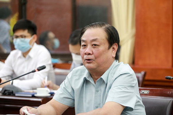 Bộ trưởng Bộ Nông nghiệp và phát triển nông thôn Lê Minh Hoan - Ảnh: CHÍ TUỆ
