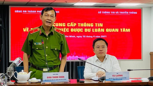 Thiếu tướng Đinh Thanh Nhàn, Phó giám đốc Công an TPHCM